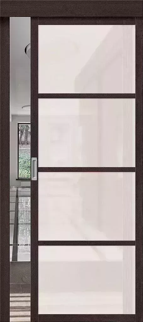 Дверь BRAVO Твигги-11.3 Wenge Melinga 200*60 153-1256