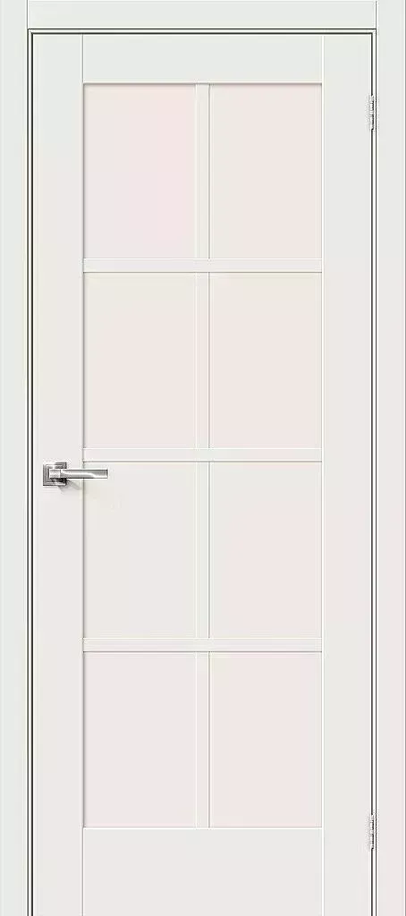 Дверь BRAVO Прима-11.1 White Matt 200*60