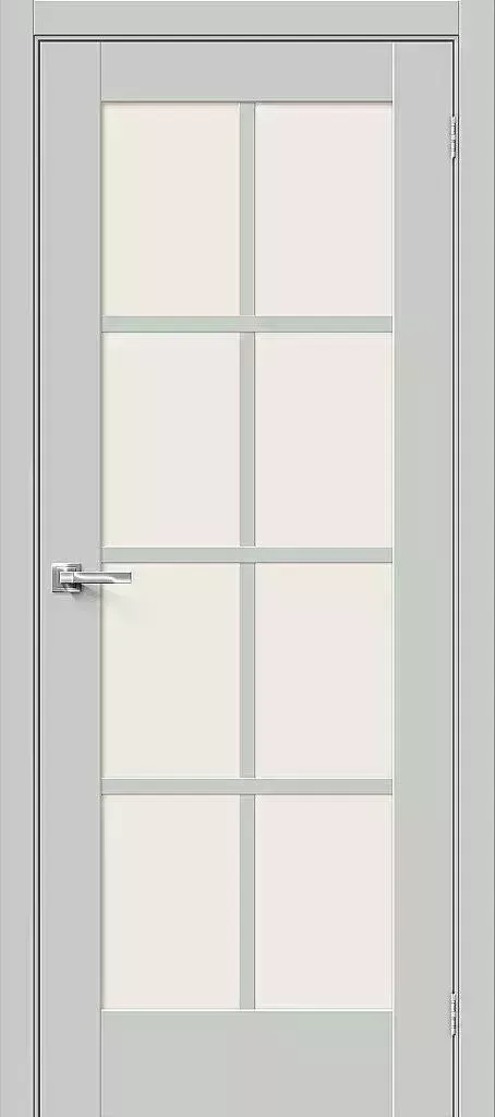 Дверь BRAVO Прима-11.1 Grey Matt 200*60