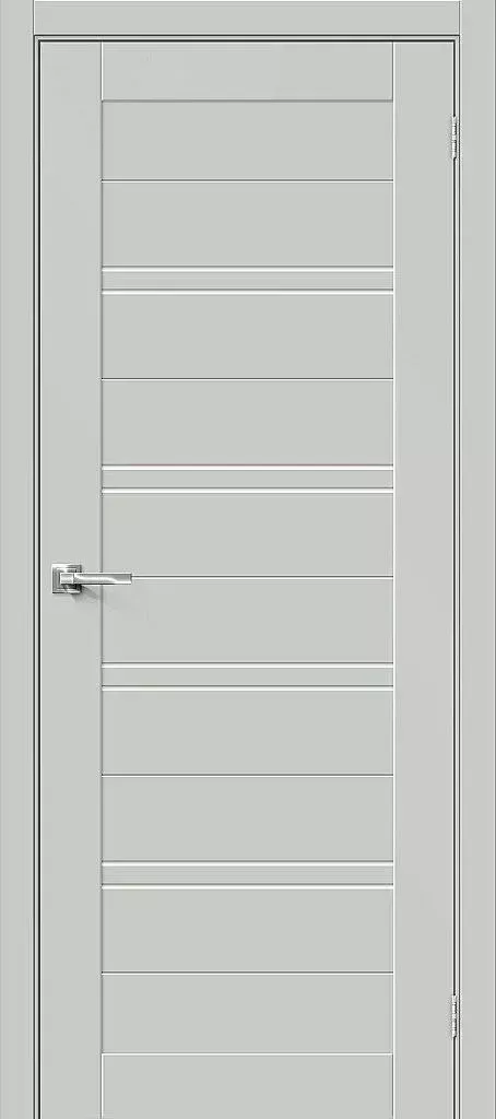 Дверь BRAVO Браво-28 Grey Matt 200*60