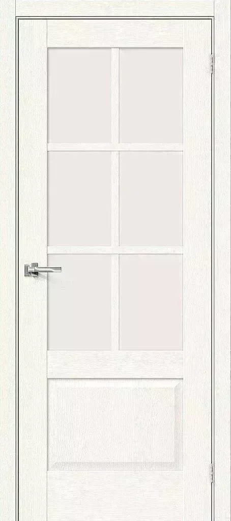 Дверь BRAVO Прима-13.0.1 White Wood 200*60 153-0752