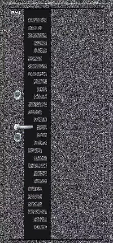 Дверь BRAVO Bravo T 111.Б22 Антик Серебро/Wenge Veralinga