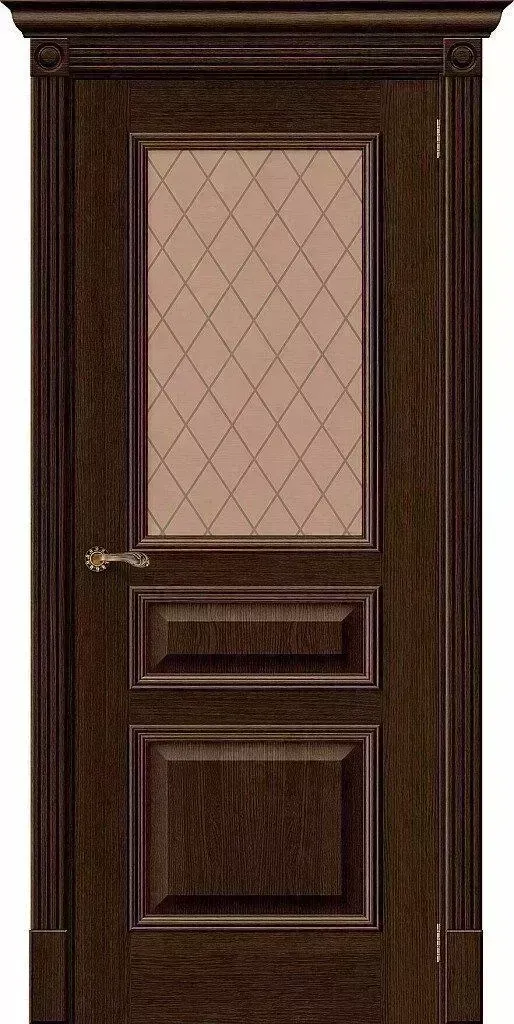 Дверь BRAVO Вуд Классик-15.1 Golden Oak 200*40