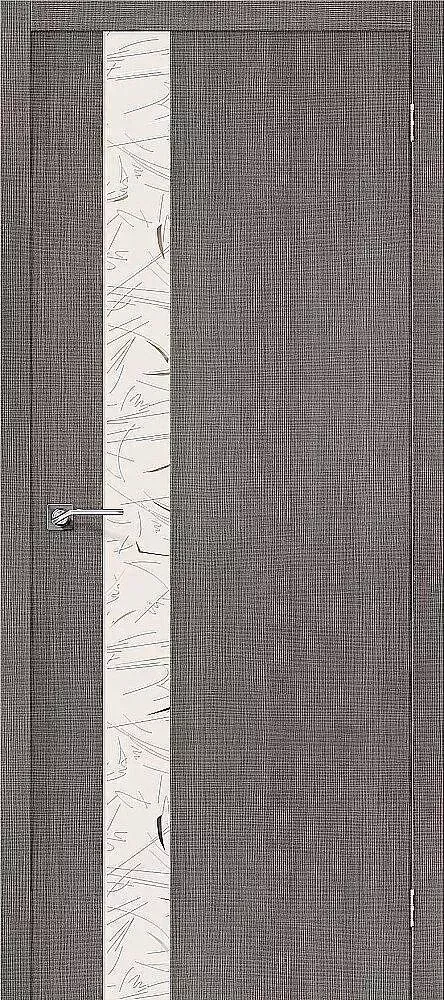 Дверь BRAVO Порта-51 SA Grey Crosscut 200*60