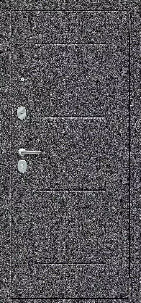 Дверь BRAVO Porta S 104.П61 Антик Серебро/Wenge Veralinga