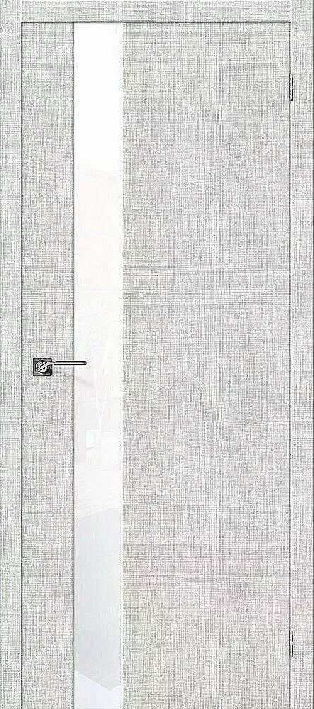 Дверь BRAVO Порта-51 WW Bianco Crosscut
