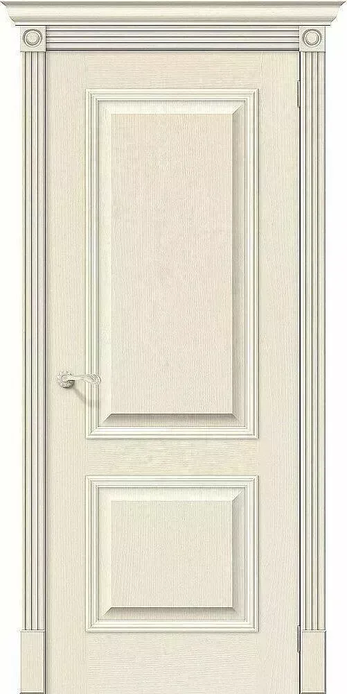Дверь BRAVO Вуд Классик-12 Ivory 200*90