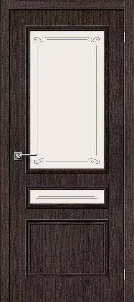 Дверь BRAVO Симпл-15.2 Wenge Veralinga 200*80
