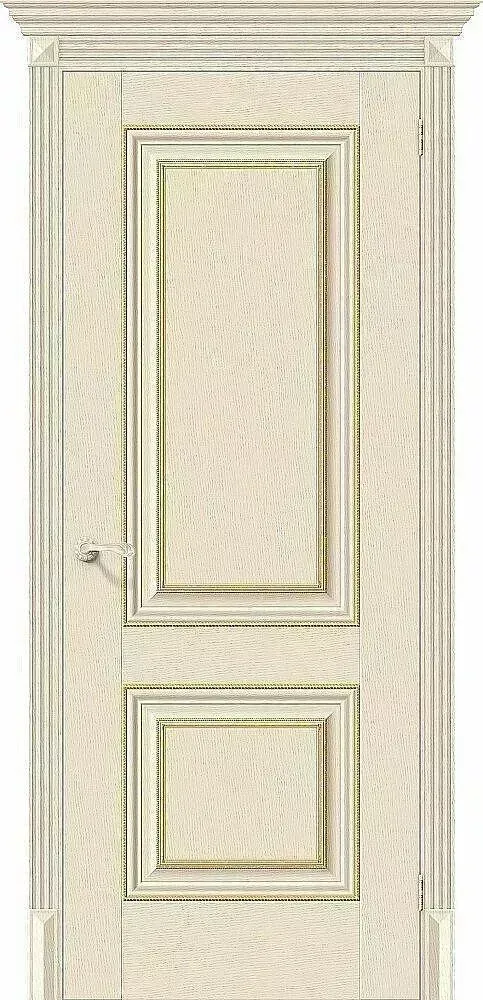 Дверь BRAVO Классико-32G-27 Ivory 200*90