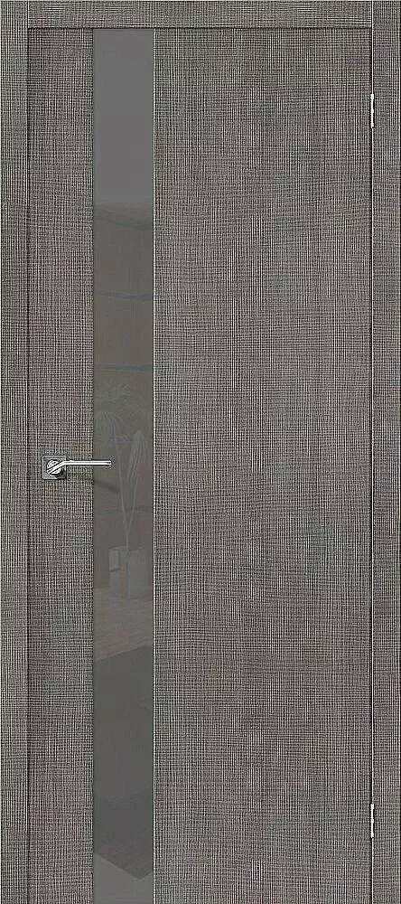 Дверь BRAVO Порта-51 Smoke Grey Crosscut