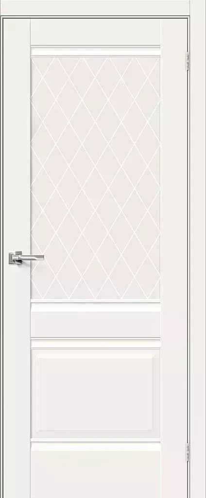Дверь BRAVO Прима-3 White Mix 200*60 150-0052