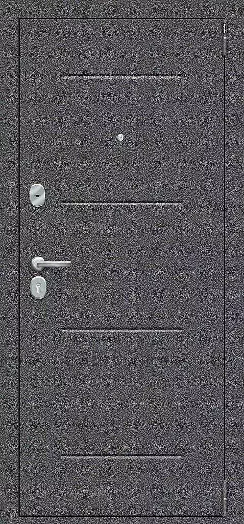 Дверь BRAVO Porta S 104.П22 Антик Серебро/Wenge Veralinga