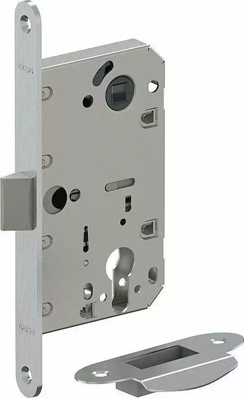Для межкомнатных дверей BRAVO P-3-CL SC МатХром 045-0066