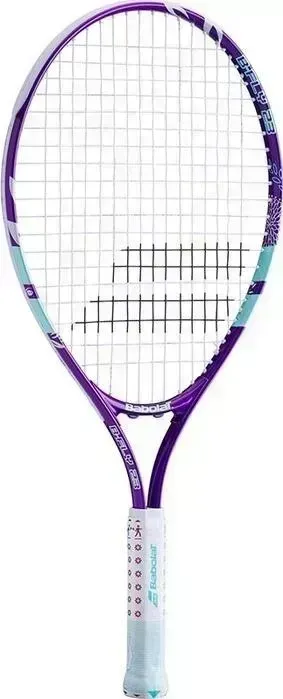 Ракетка для большого тенниса Babolat BFLY 23 Gr000, 140244, детская, 7-9 лет, фиолет-бирюзовый B'FLY 23