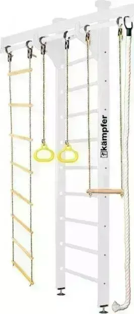 Детский спортивный комплекс Kampfer Wooden Ladder Ceiling (№6 Жемчужный Стандарт)