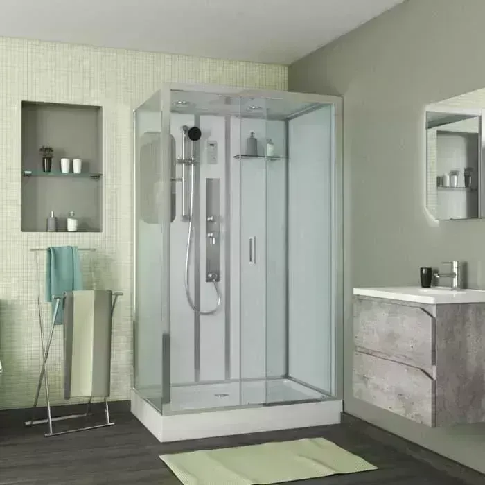 Душевая кабина NIAGARA 120х80х210 правая, прозрачные стекла (NG-6012-01GQR)