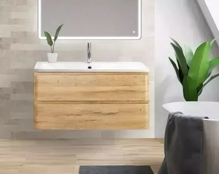 Тумба с раковиной BELBANGO с Albano 80 rovere rustico (ALBANO-800-2C-SO-RR, BB800/455-LV-MR-ALR)