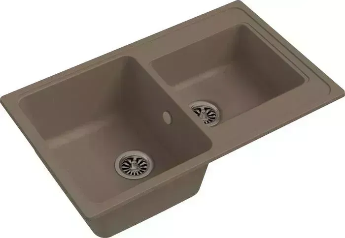 Мойка кухонная Ewigstein Elegant E-80D темно-бежевый