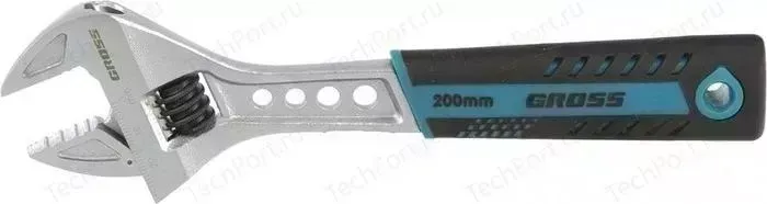 Ключ разводной GROSS 200 мм CrV (15561)