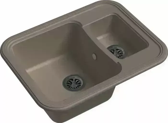 Мойка кухонная Ewigstein Antik A-60К крем