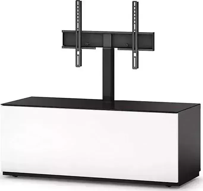 Тумба под телевизор SONOROUS ST 111F BLK WHT BS