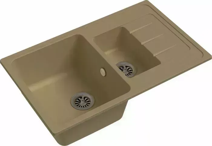 Мойка кухонная Ewigstein Elegant E-60KF бежевый
