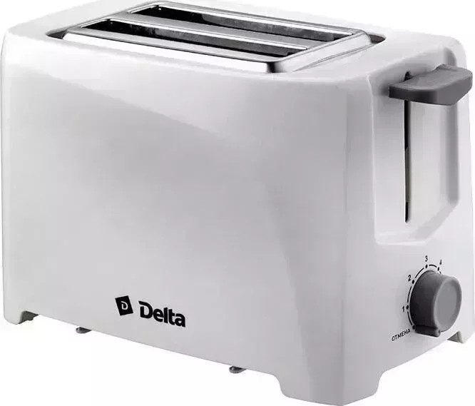 Тостер DELTA DL-6900 белый