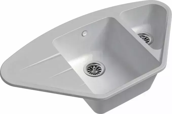 Мойка кухонная Ewigstein Wink W-80KF иней