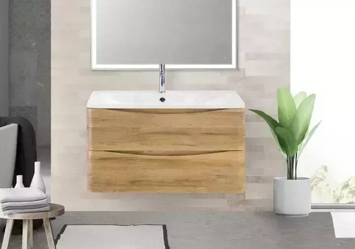 Тумба под раковину BELBANGO Acqua 80 rovere rustico (ACQUA-800-2C-SO-RR)
