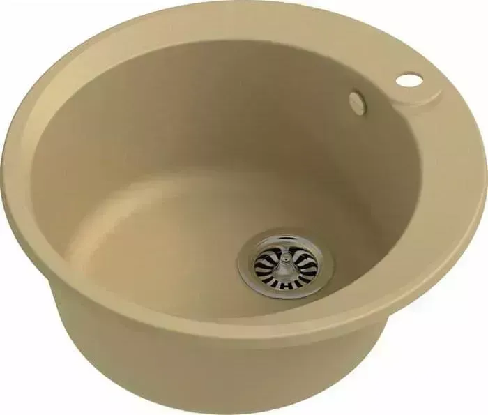 Мойка кухонная Ewigstein Rund R-45 бежевый