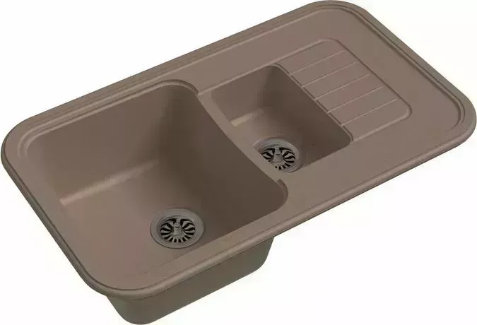 Мойка кухонная Ewigstein Antik A-60KF крем