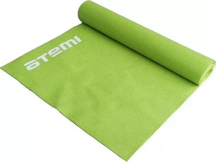Коврик для йоги Atemi AYM01 зеленый 179х61х0,4