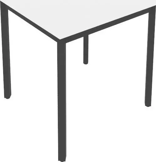 Стол письменный RIVA на металлокаркасе Slim С.СП-2 белый/антрацит металл 78x72x75 комплект