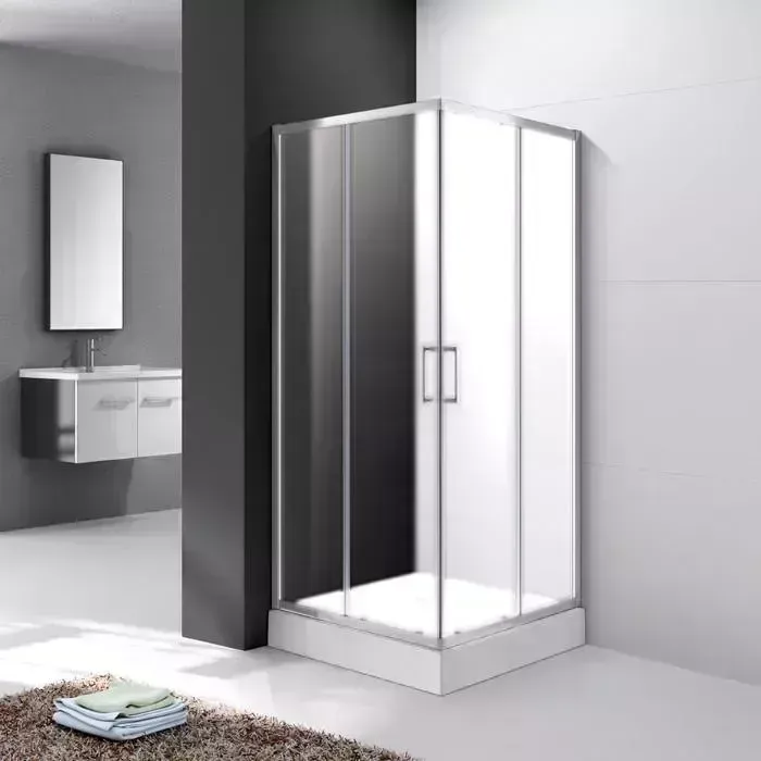 Душевой уголок CEZARES Molveno A-2 100x100 Punto, хром (MOLVENO-A-2-100-P-Cr)