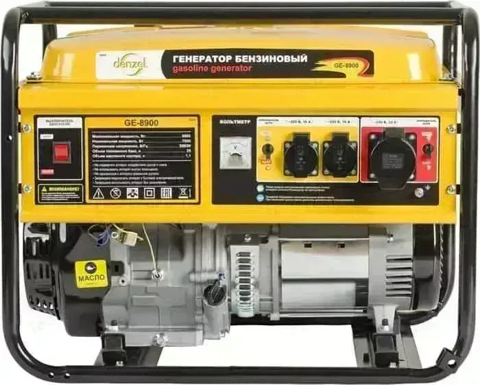 Генератор DENZEL бензиновый GE 8900