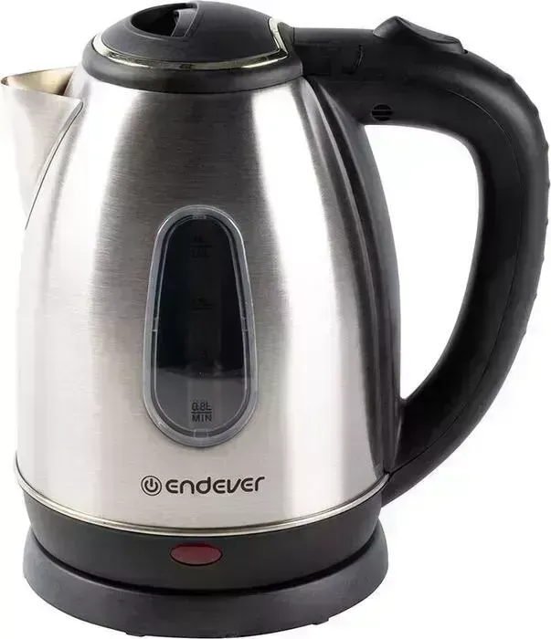 Чайник электрический ENDEVER Skyline KR-220S, стальной/черный
