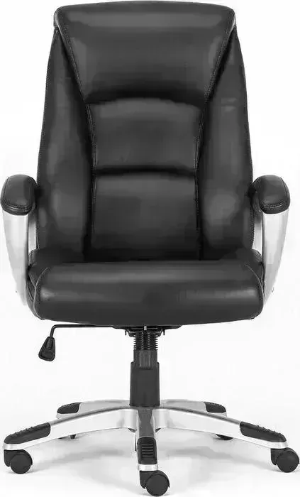 Кресло офисное Brabix Grand EX-501 рециклированная кожа черное Premium 531950