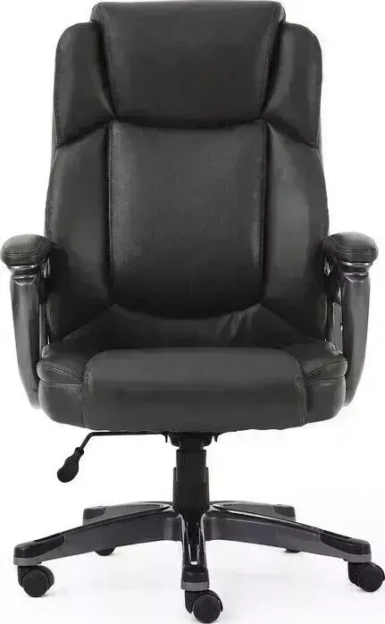 Кресло офисное Brabix Favorite EX-577 пружинный блок рециклированная кожа серое Premium 531935