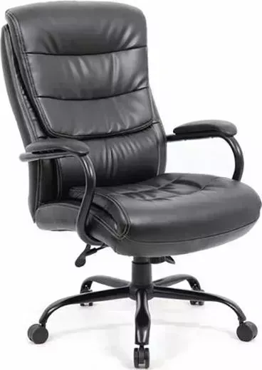 Кресло офисное Brabix Heavy Duty HD-004 экокожа черное Premium 531942