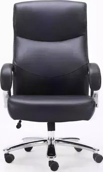 Кресло офисное Brabix Total HD-006 экокожа/хром черное Premium 531933