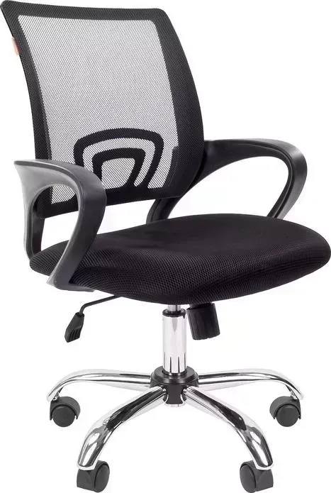 Кресло офисное CHAIRMAN 696 TW черный хром