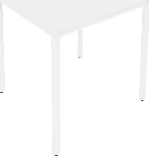 Стол письменный RIVA на металлокаркасе Slim С.СП-2 белый/белый металл 78x72x75