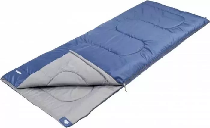 Спальный мешок Jungle Camp Camper, левая молния, цвет синий 70931