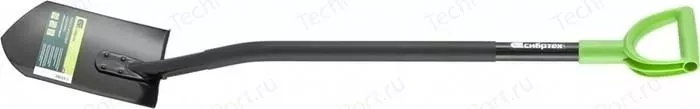 Лопата штыковая СИБРТЕХ металлический черенок (61611)