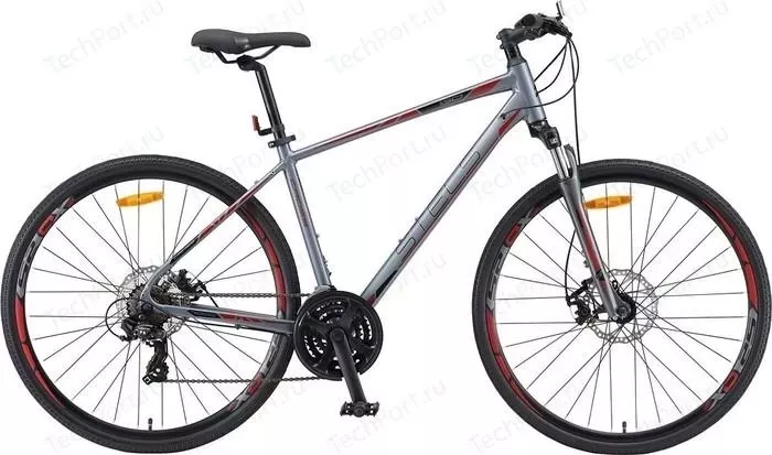 Велосипед STELS Cross 130 MD Gent 28" V010 (2019) 17" Серый