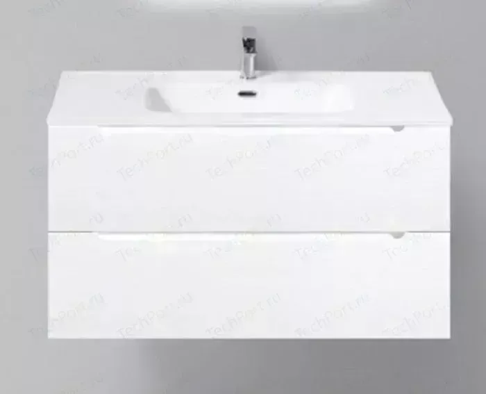Тумба с раковиной BELBANGO с Etna 91.5x46 Bianco lucido (ETNA-900-2C-SO-BL-P, BB900ETL)