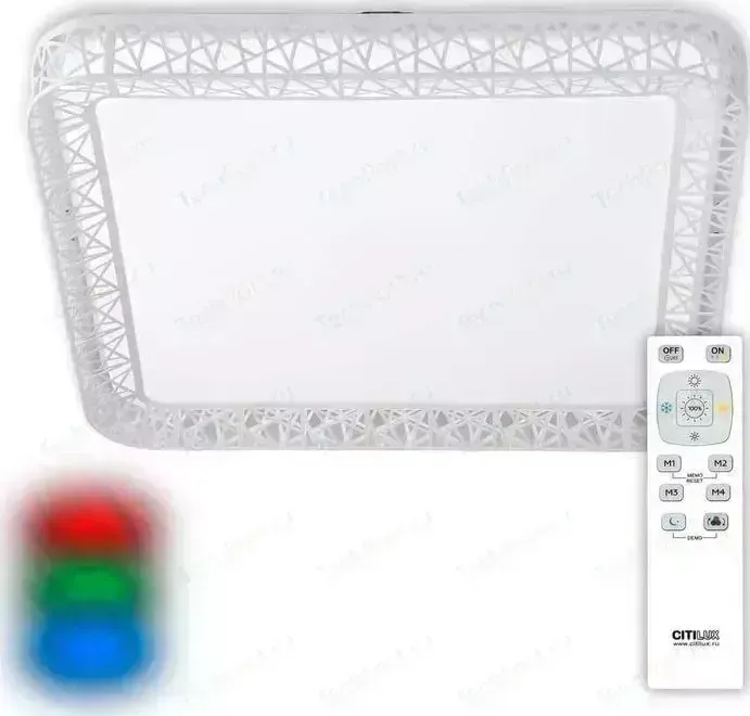 Потолочный светодиодной светильник Citilux CL722080RC