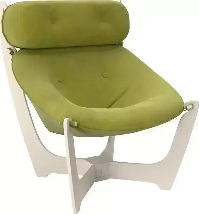 Кресло Мебель Импэкс Модель 11 дуб шампань, ткань Verona apple green