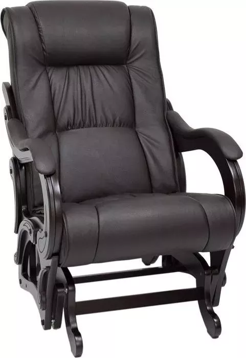 Кресло Мебель Импэкс -качалка глайдер Модель 78 люкс венге/ dundi 108