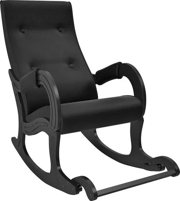 Кресло Мебель Импэкс -качалка Модель 707 венге, к/з Vegas lite black